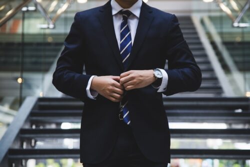 business man in suit